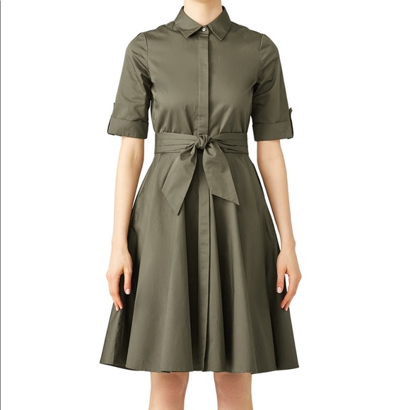 Badgley Mischka Dresses & Skirts - Badgley Mischka Army Green Skirt Dress